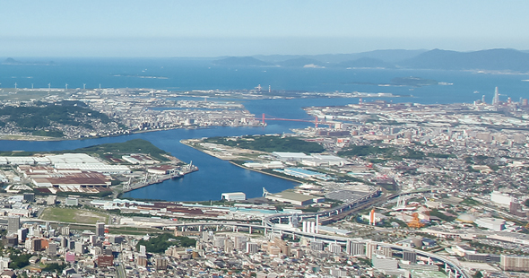 北九州市八幡東区東田周辺